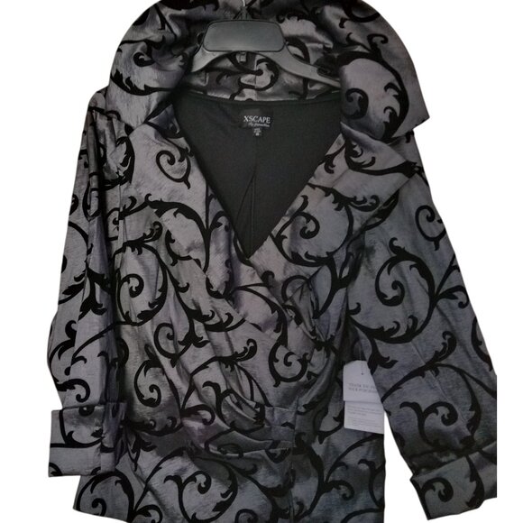 Xscape by Joanna Chen Cocktail Blazer/Top - Picture 3 of 3